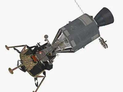Apollo Spacecraft 3D model purchase 3D model