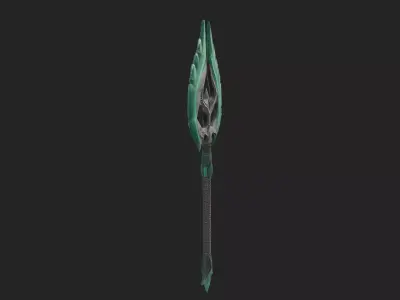 axe 3D Model 005 Low-poly 3D model