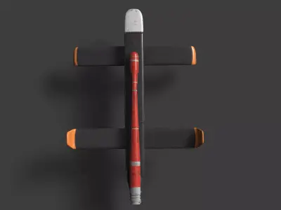  Ukrainian Trembita Missile  3D model