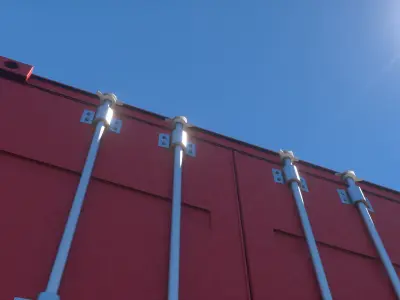Shipping Container industry container BOX 3D Model 3D model