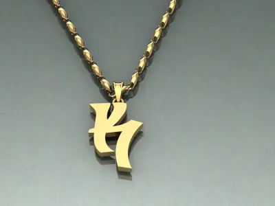 Pendant K-k1 3D print model