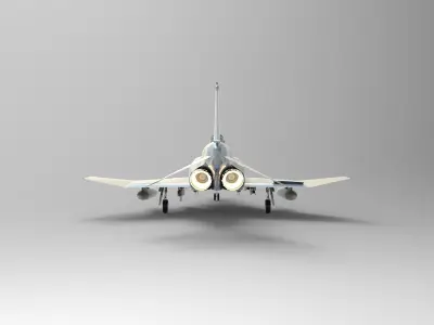 McDonnell Douglas F-4 Phantom II 3D model