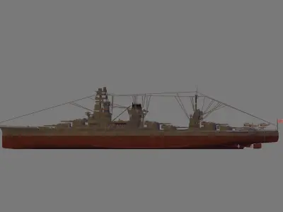 IJN Ise 3D model