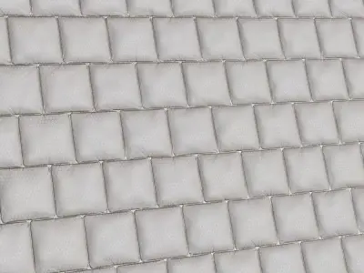 Realistic Sci Fi Padded Fabric PBR Seamless Texture purchase