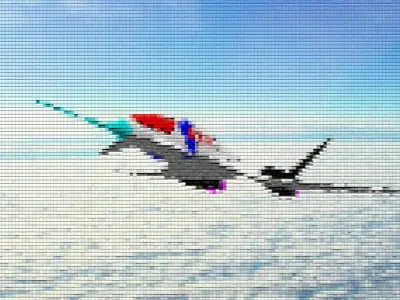 supersonic jet concept Free 3D model