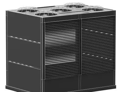 Rooftop Unit 3D model purchase