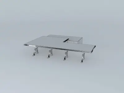 Fuel%26Retail station Statoil VEF central building%26dispenser Free 3D model