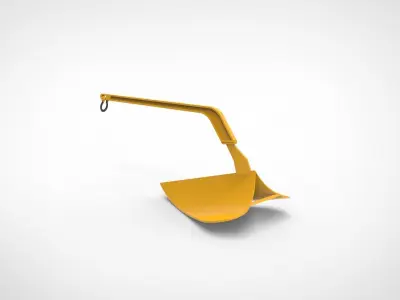 plow anchor  3D model