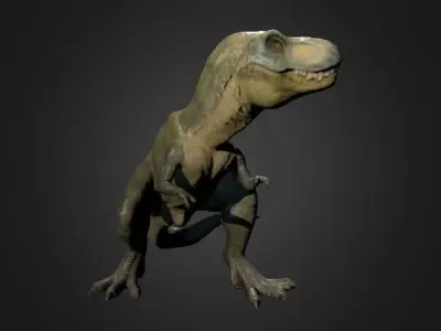 T-Rex Photogrammetry Free 3D model