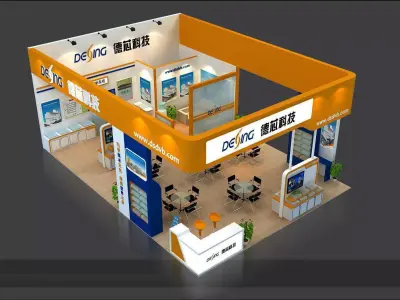Exhibition - Area -8X11-3DMAX2012-028 3D model