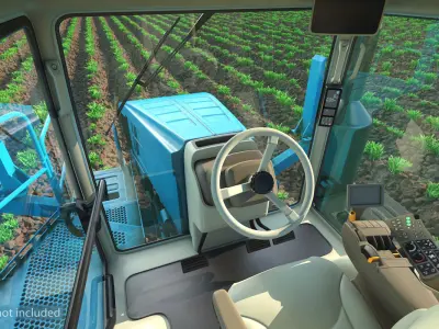 Farm Sprayer Generic 3D model