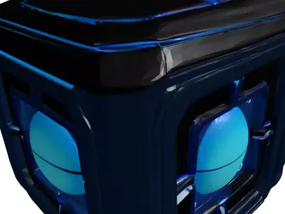 Futuristic SciFi Energy Core 3D model purchase