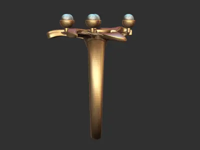 redbud ring 3D model