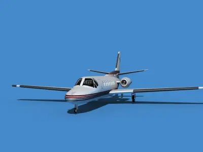 Cessna Citation V 560 Encore V02 3D model