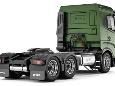Iveco X-Way 480 Hi-Traction 2021 3D model
