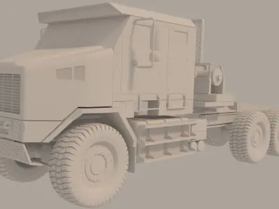 Hets M1070 truck 3D model