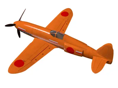 Kawasaki Ki78 Kensan 3D model purchase