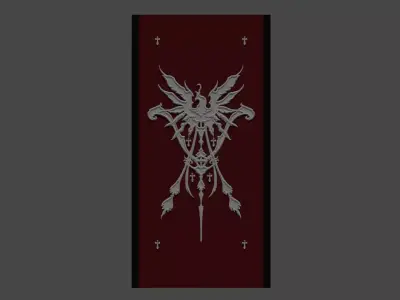 Flag of Rosaria - Final Fantasy XVI 3D model