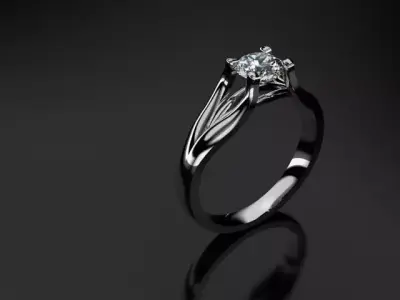 ring11 diamond engagement ring Free 3D model