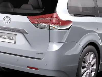 Toyota Sienna 2011 3D model