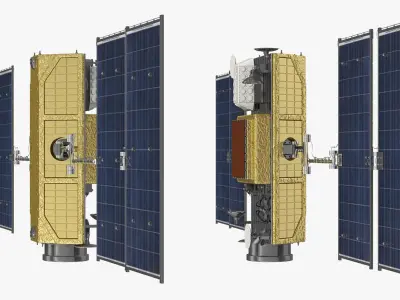 Communications Satellite  purchase 3D model