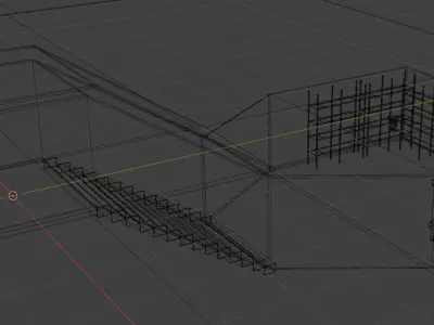 Bomb shelter 3D model