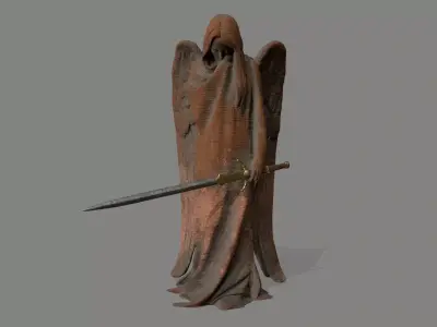Angel Low-poly 3D model purchase