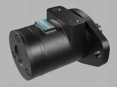 Industrial Hydraulic Motor 3D model