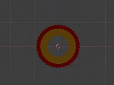 Gas connector 3D model