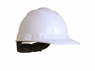 Worker  Helmet Low-poly 3D model