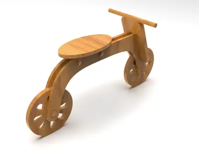 Kids Bike 3D model purchase