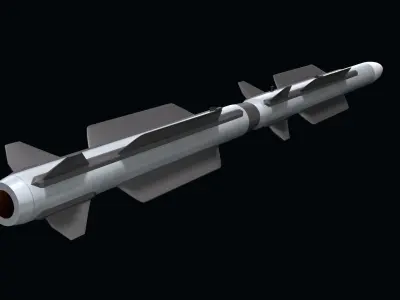 LRAAM Concept Missile 3D model