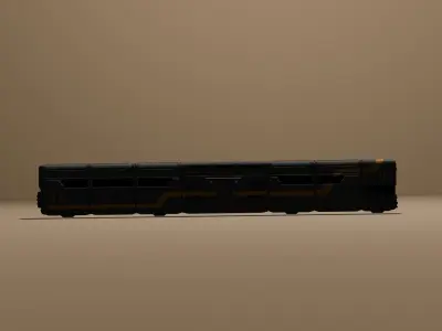 war train  3D model