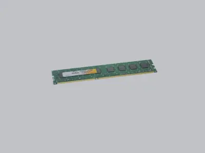 PC RAM Low-poly 3D model