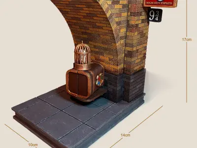 Harry Potter Book Stand 3D print model
