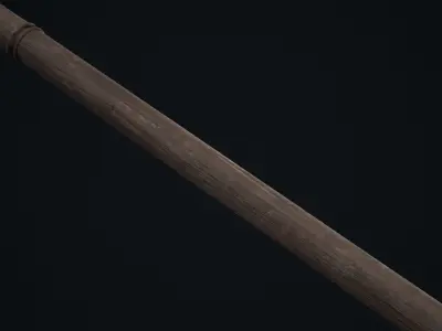 Medieval Weapon Spear  -PBR- Game Ready Low-poly 3D model