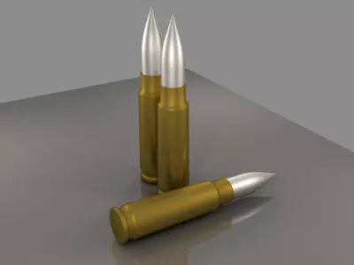 Bullets 3D model get