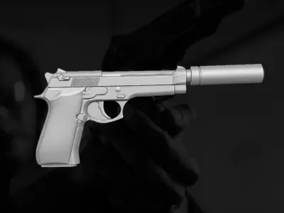 Agent Accesories for Action Figures 3D print model