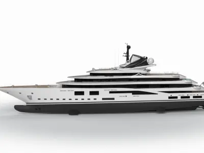  Lurssen JAG Yacht Project Dynamic Simulation 
