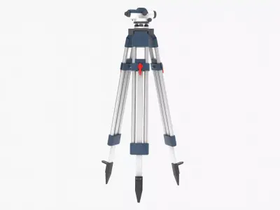 Auto Level Low-poly 3D model