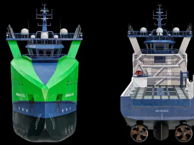  Offshore Supply Vessel Armada 7802 USV Mothership PBR 