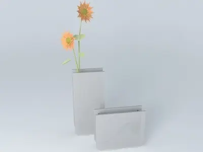 vase flower Free 3D model
