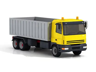 Constructions truck 3D model