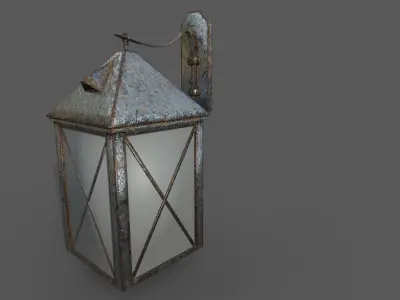 Lantern metal 3D model
