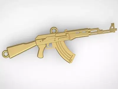 Golden Ak for CS 3D model