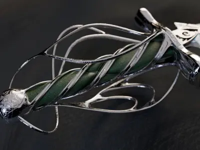 Sword Grayswandir Low-poly 3D model