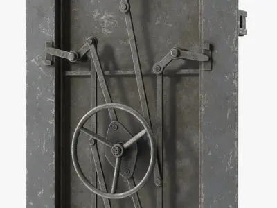 Watertight Ship Doors Collection 3D model