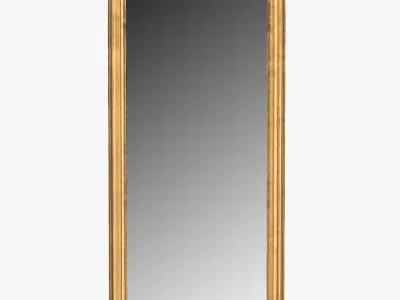 LOUIS PHILIPPE PERIOD MIRROR 3D model