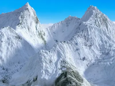 Everest 3D model