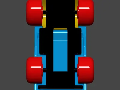 Toy dump truck 3D print model purchase